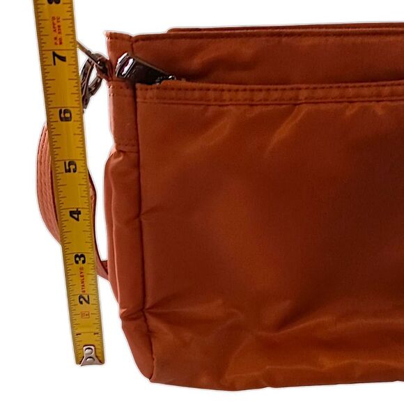 LUG Pacer Crossbody Bag Copper‎ Studded Adjustable Strap Purse Handbag Quilted - Picture 4 of 16